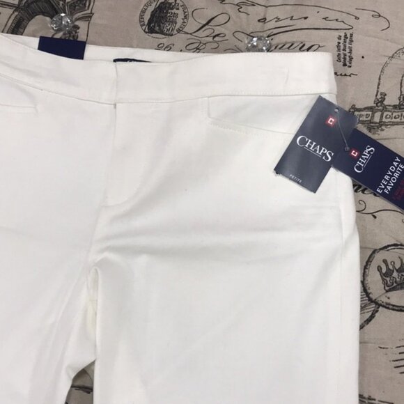 Chaps Petite Stretch Twill Capri Pants - Picture 3 of 7